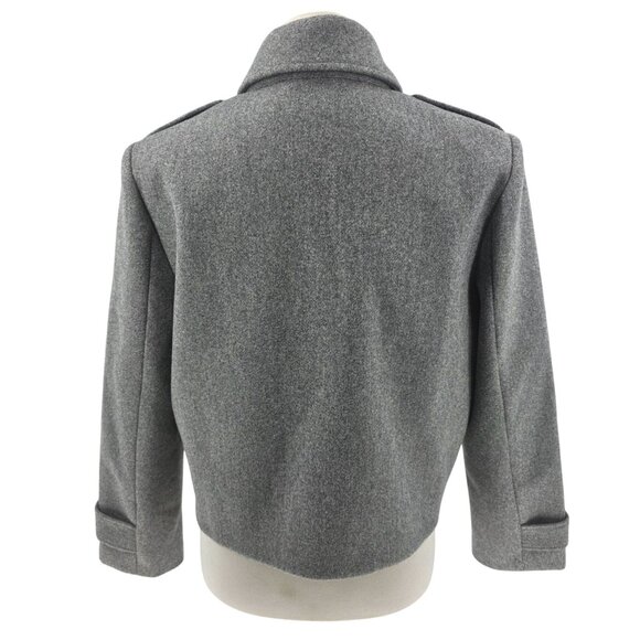 Elena Wang Gray Jacket, S, Women's Classic Style - Picture 4 of 14
